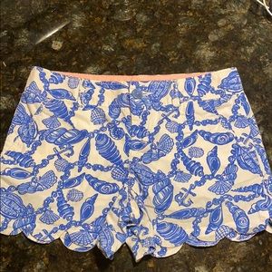 Lilly Pulitzer The Buttercup Shorts Size 0